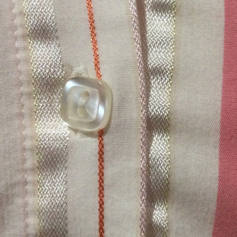 Apt 9 Button Front Collared Stripe Shirt Size Med… - image 7